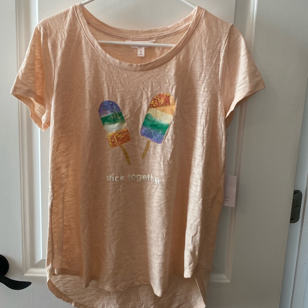 lc lauren conrad “stick together” graphic tee